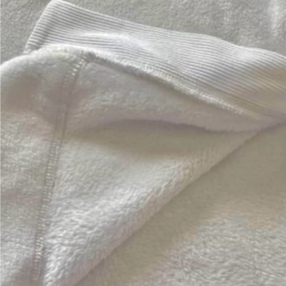 ATHLETA Double Cozy Karma Funnel Neck Sweatshirt SMALL Sea Salt White Top GUC - Picture 5 of 13